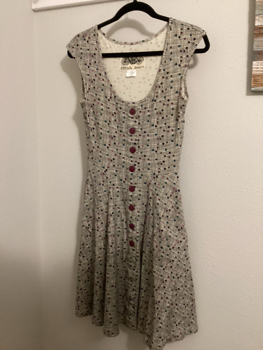 Vintage polka dot summer dress